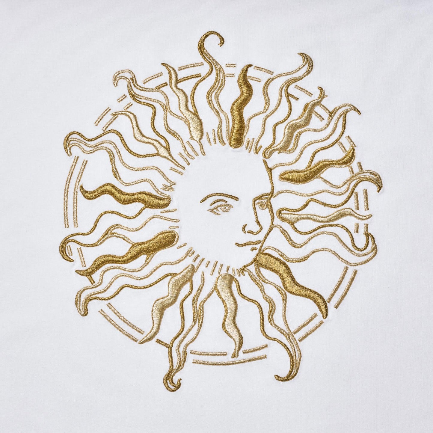 'Dial A Sun' White T-Shirt - Wing of Wisdom