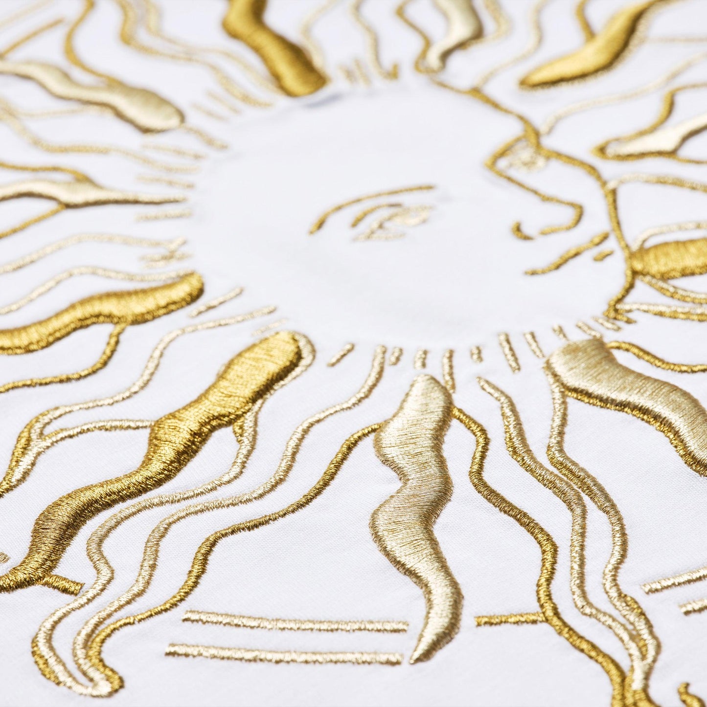 'Dial A Sun' White T-Shirt - Wing of Wisdom