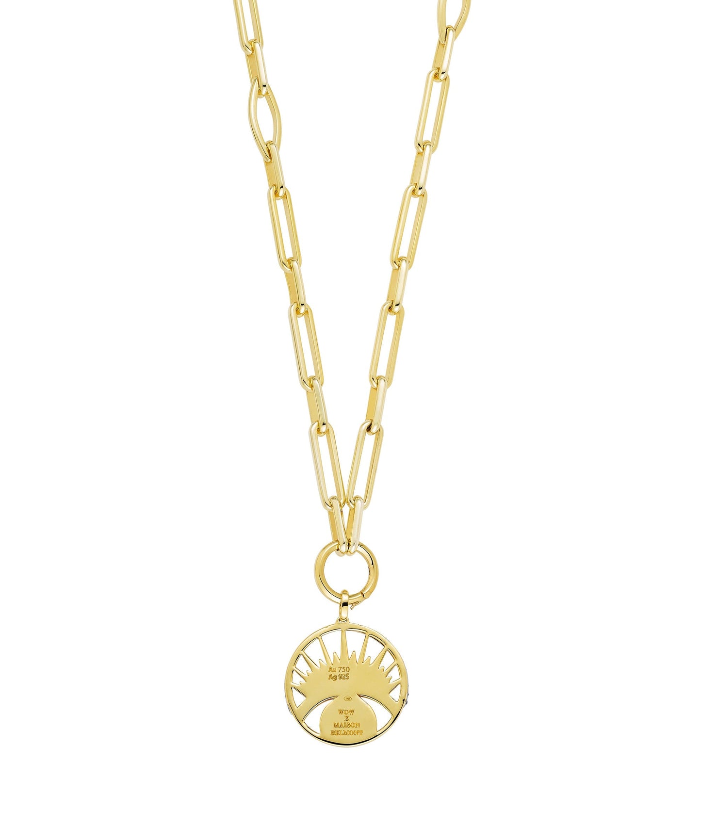 'Keep An Eye On Me' Pendant Tourmaline