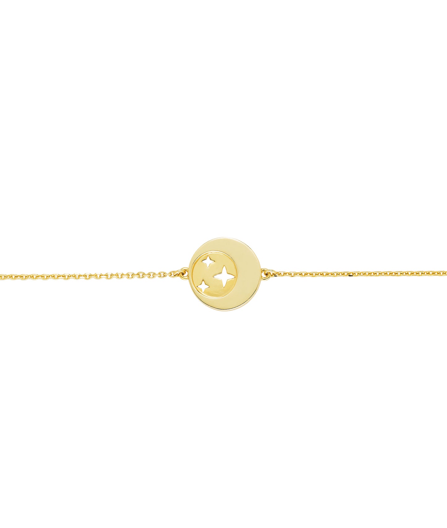 'Look Up At The Moon' Bracelet Diamond