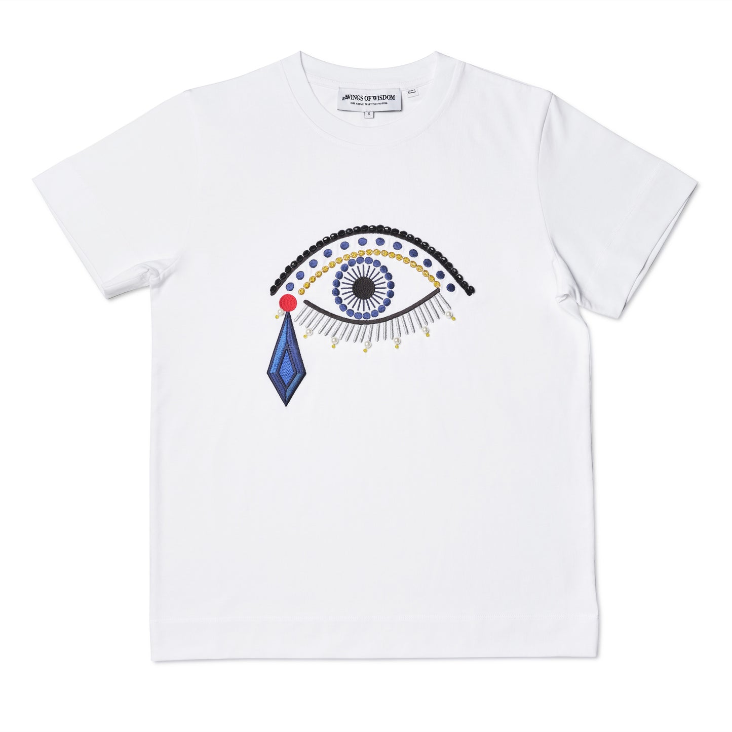 ‘Providence Made Me Cry’ White T-Shirt Women