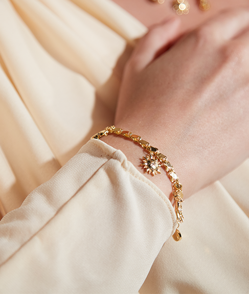 Magic Five bracelets Bracelet Gold and Diamonds