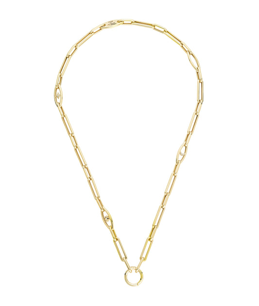 Yellow Gold Link Chain 42 CM