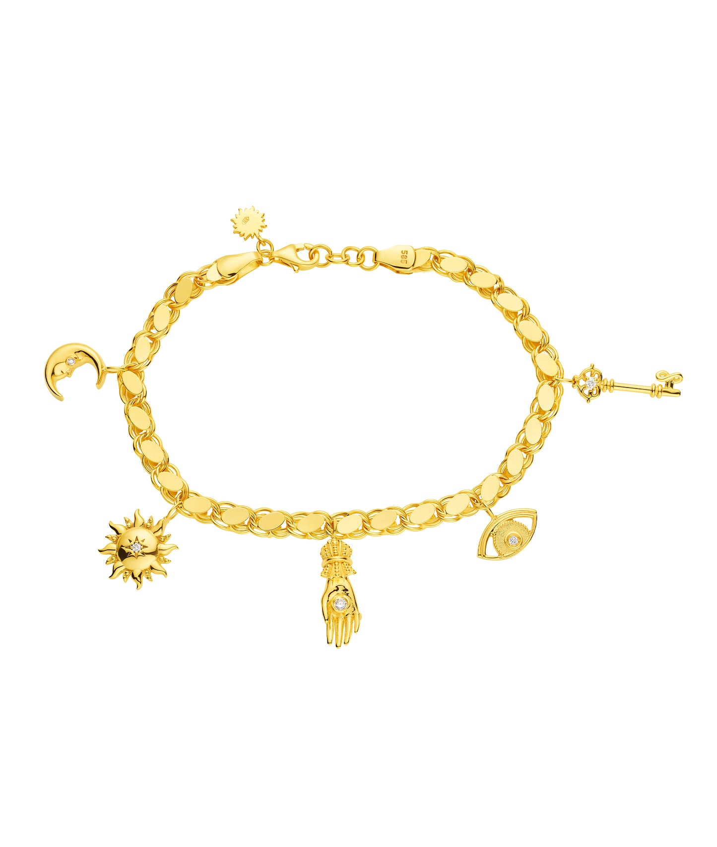 Magic Five bracelets Bracelet Gold and Diamonds