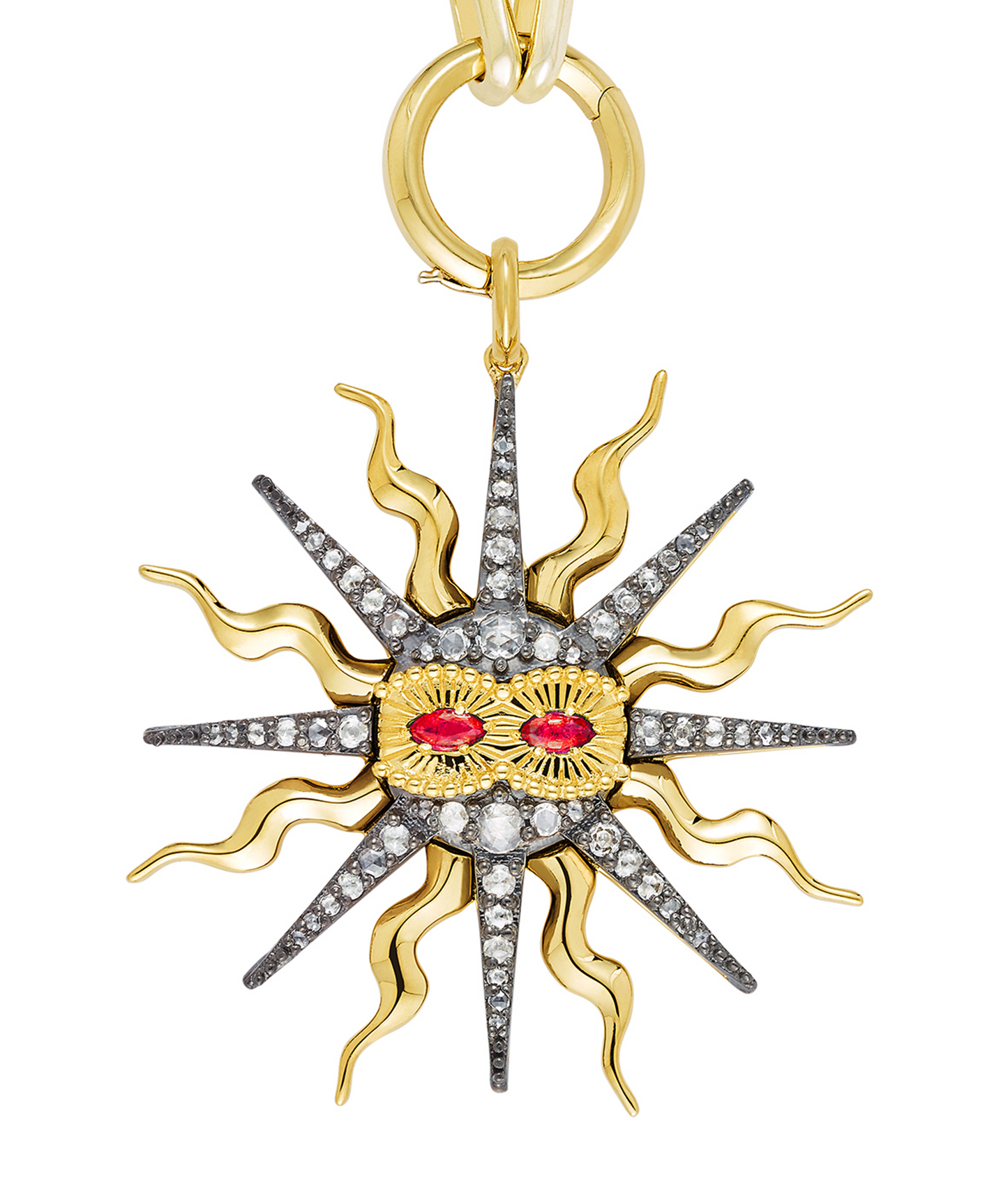 'Shine Bright' Pendant Ruby Eyes