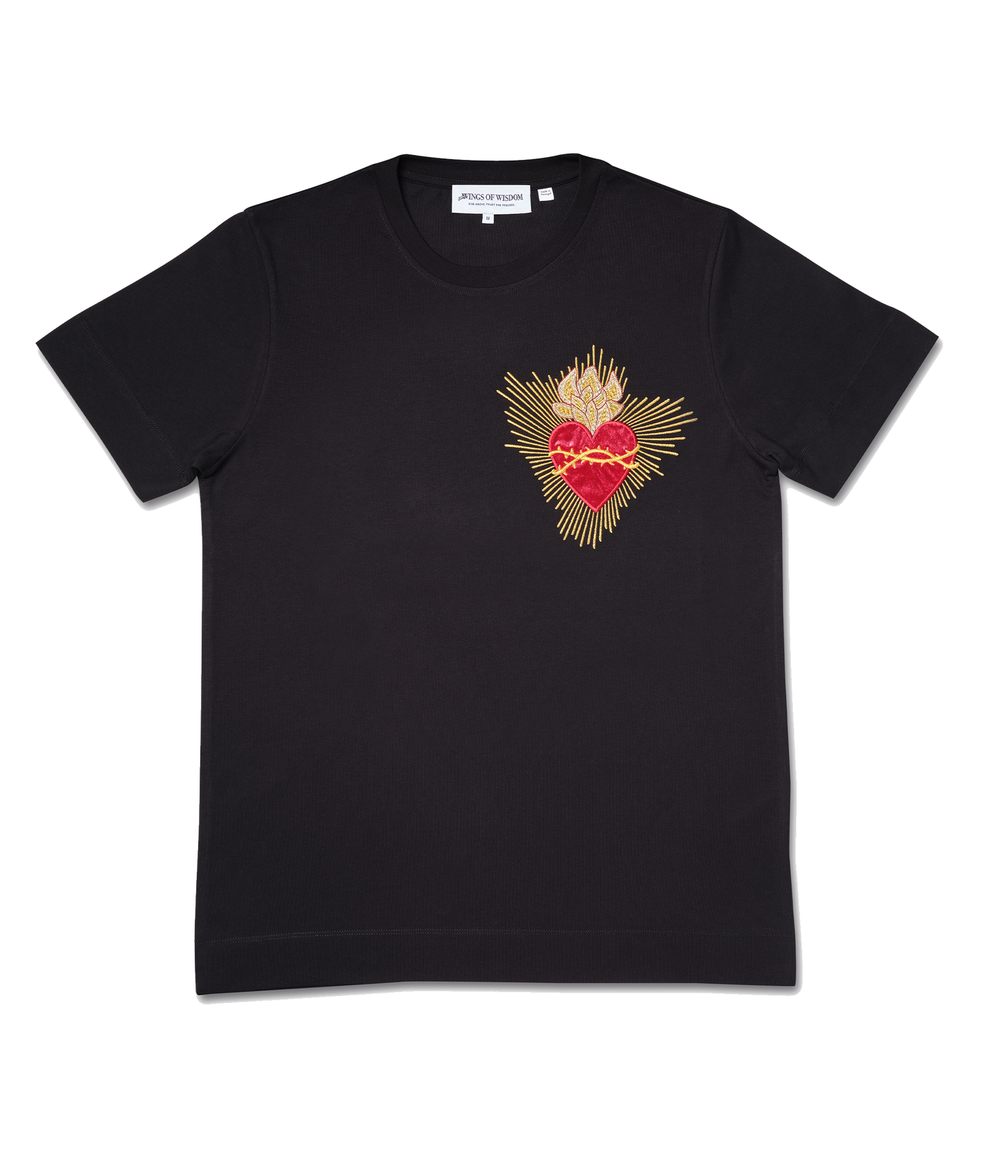 'Keep it Burning' Black T-Shirt Men