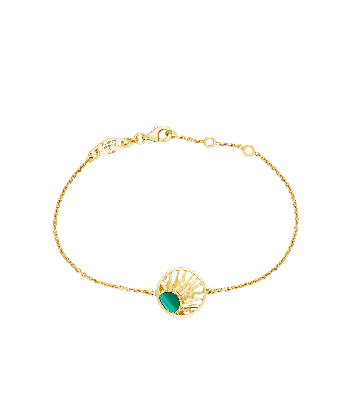 'Shine Bright' Bracelet Malachite