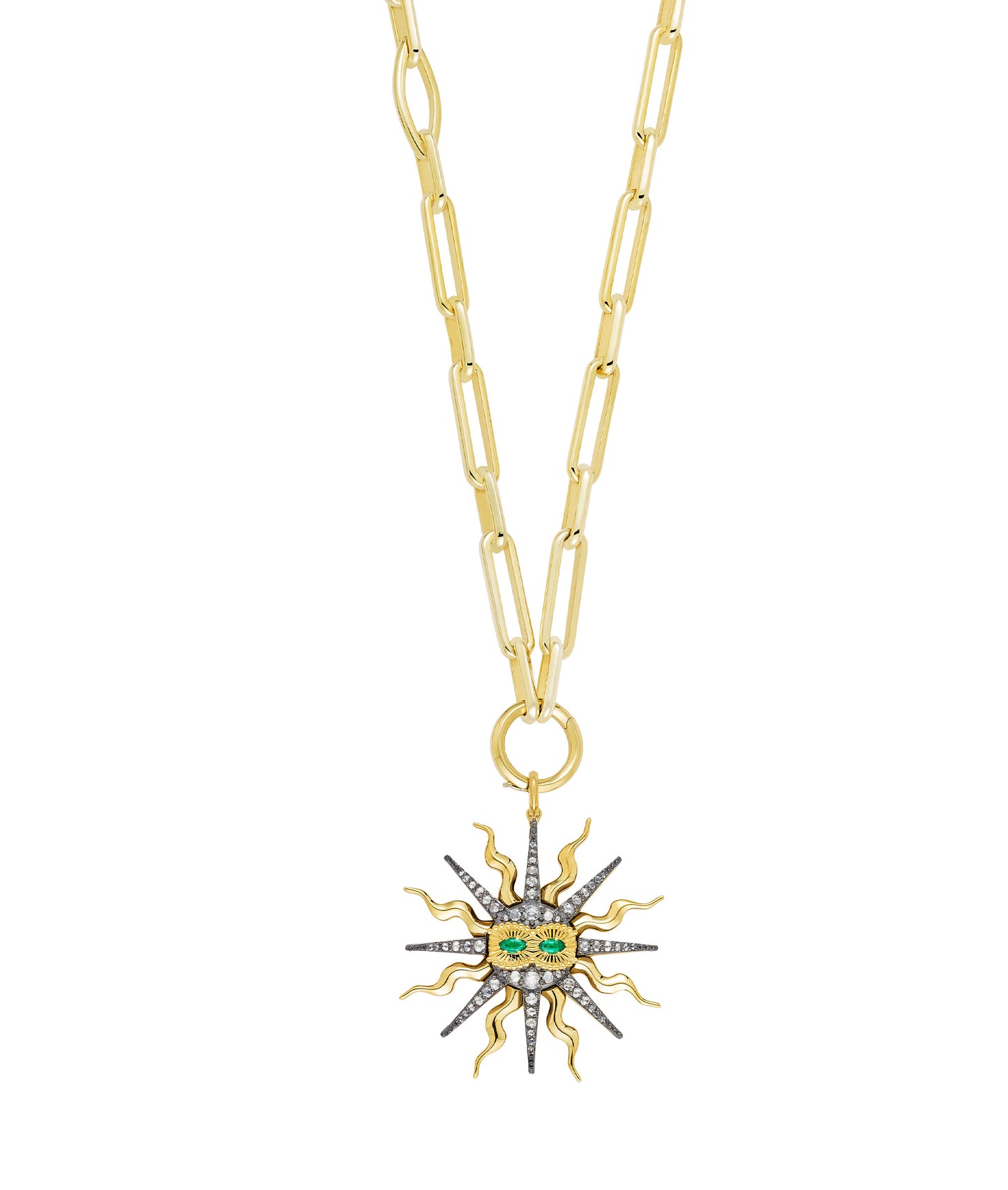 'Shine Bright' Pendant Emerald