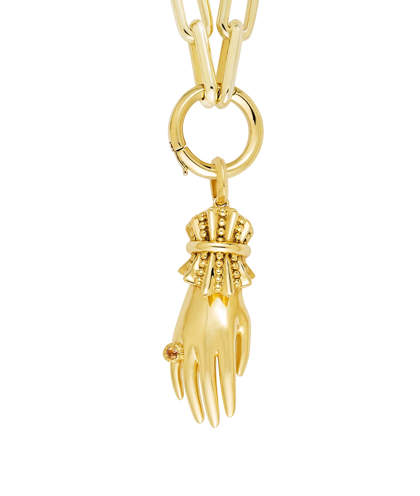 ‘Reach Out To Me’ Pendant Citrine