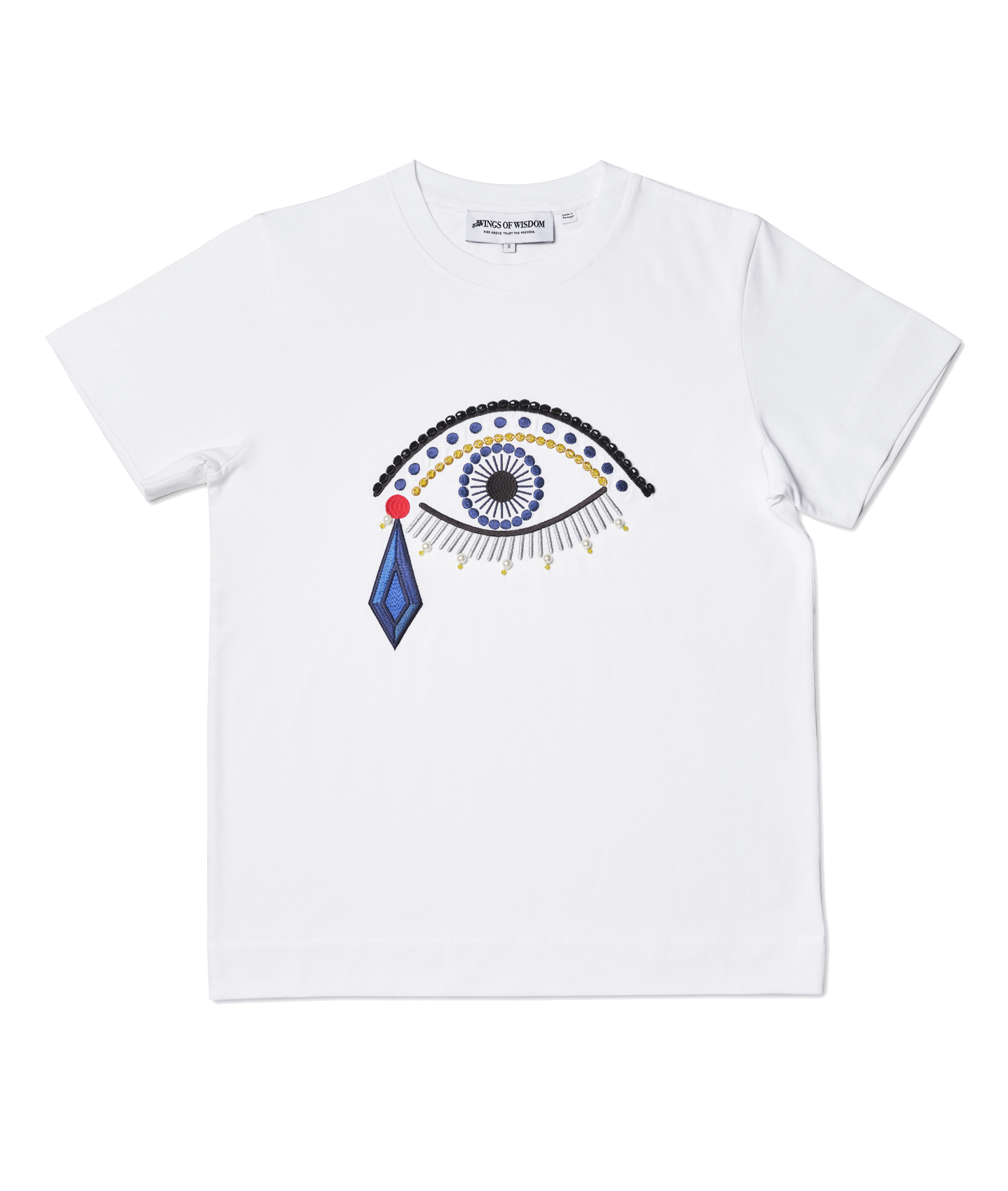 ‘Providence Made Me Cry’ White T-Shirt Women